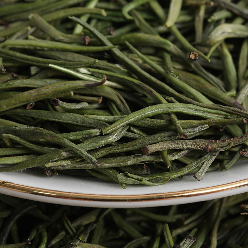 大量批发新茶明前2022新茶绿茶单芽青针1号500克散装茶