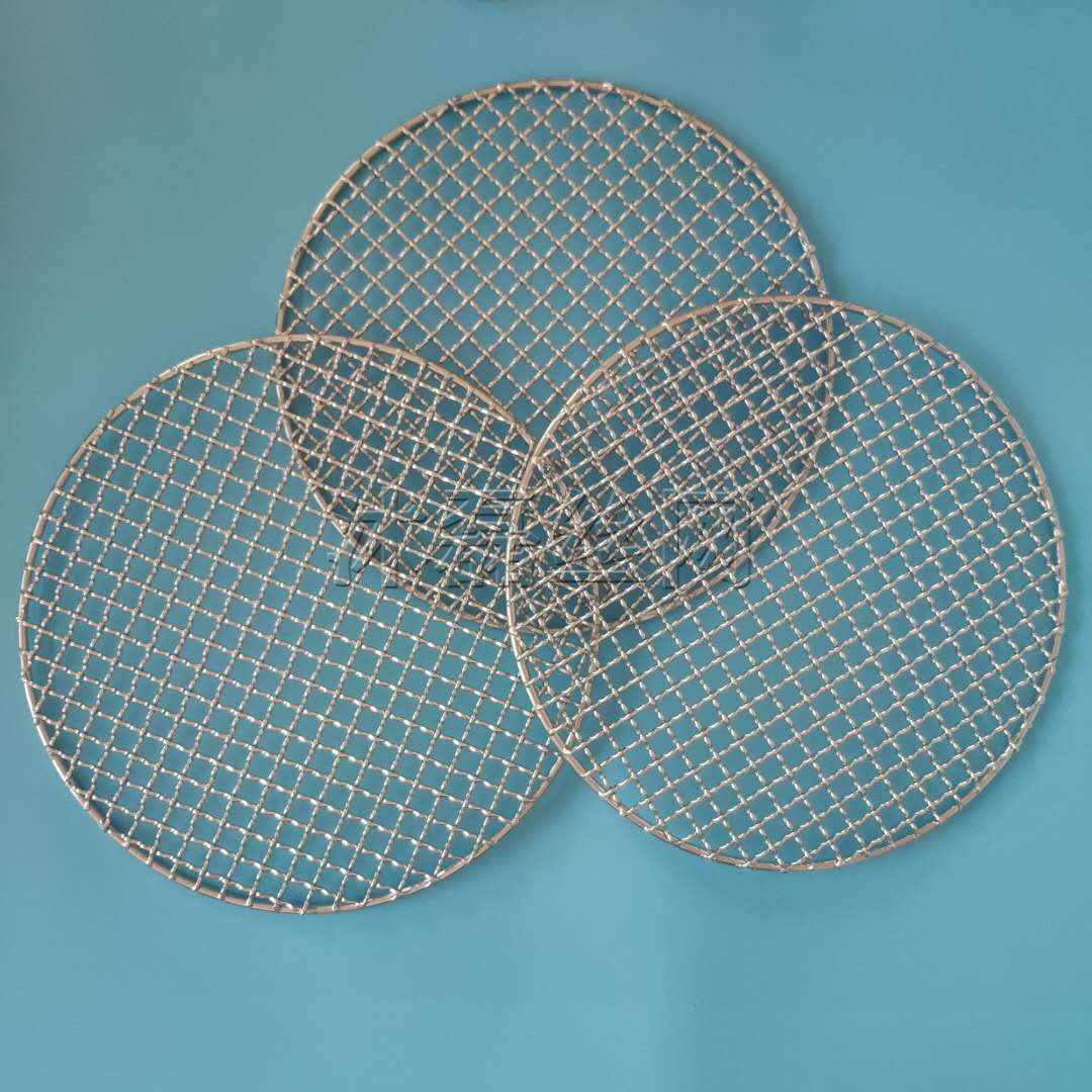 烤肉架韩式圆形不锈钢加粗烧烤网bbq简易便携方形烤肉篦子烤盘架