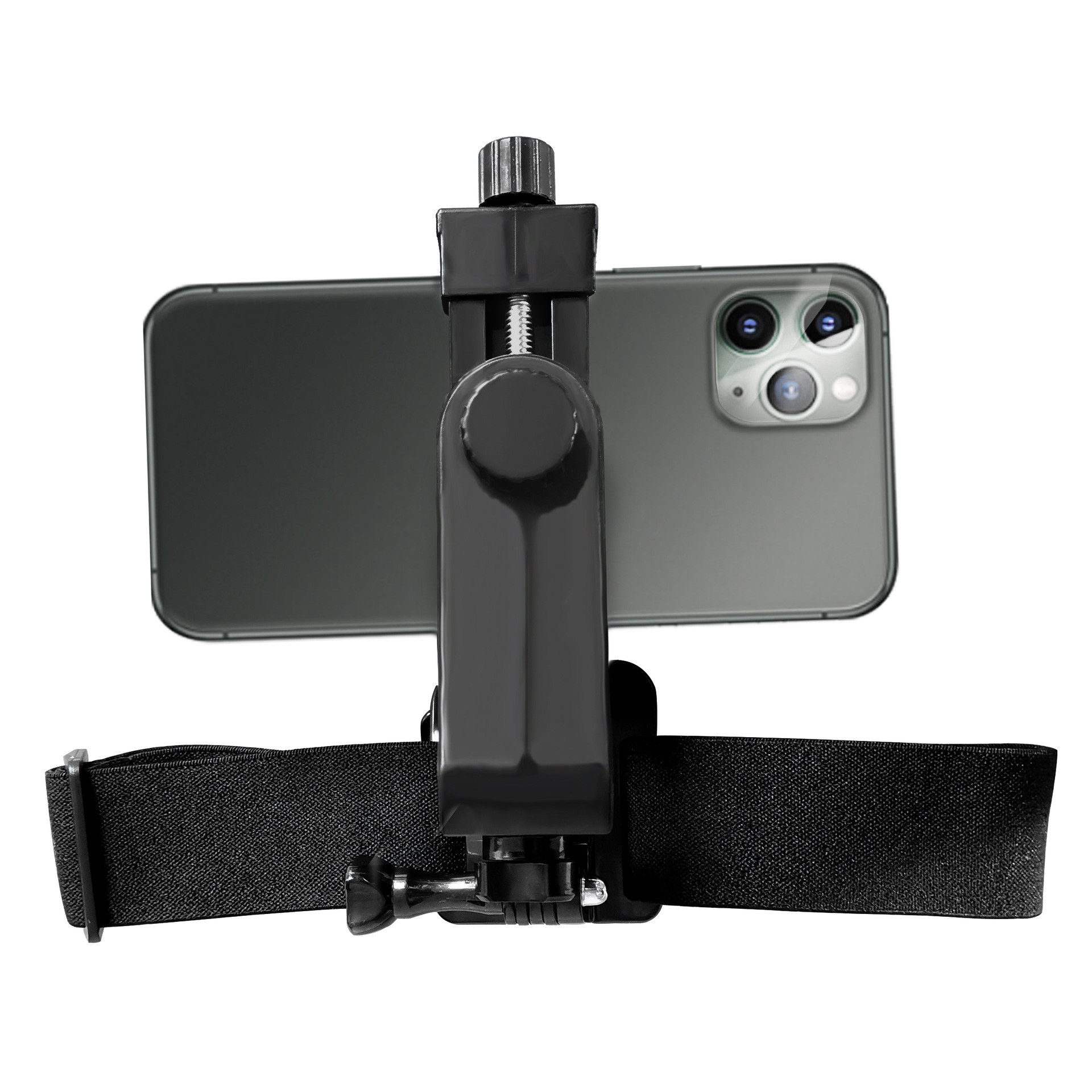 适用于苹果 iphone 三星 华为手机头带固定拍摄支架头戴摄影支架