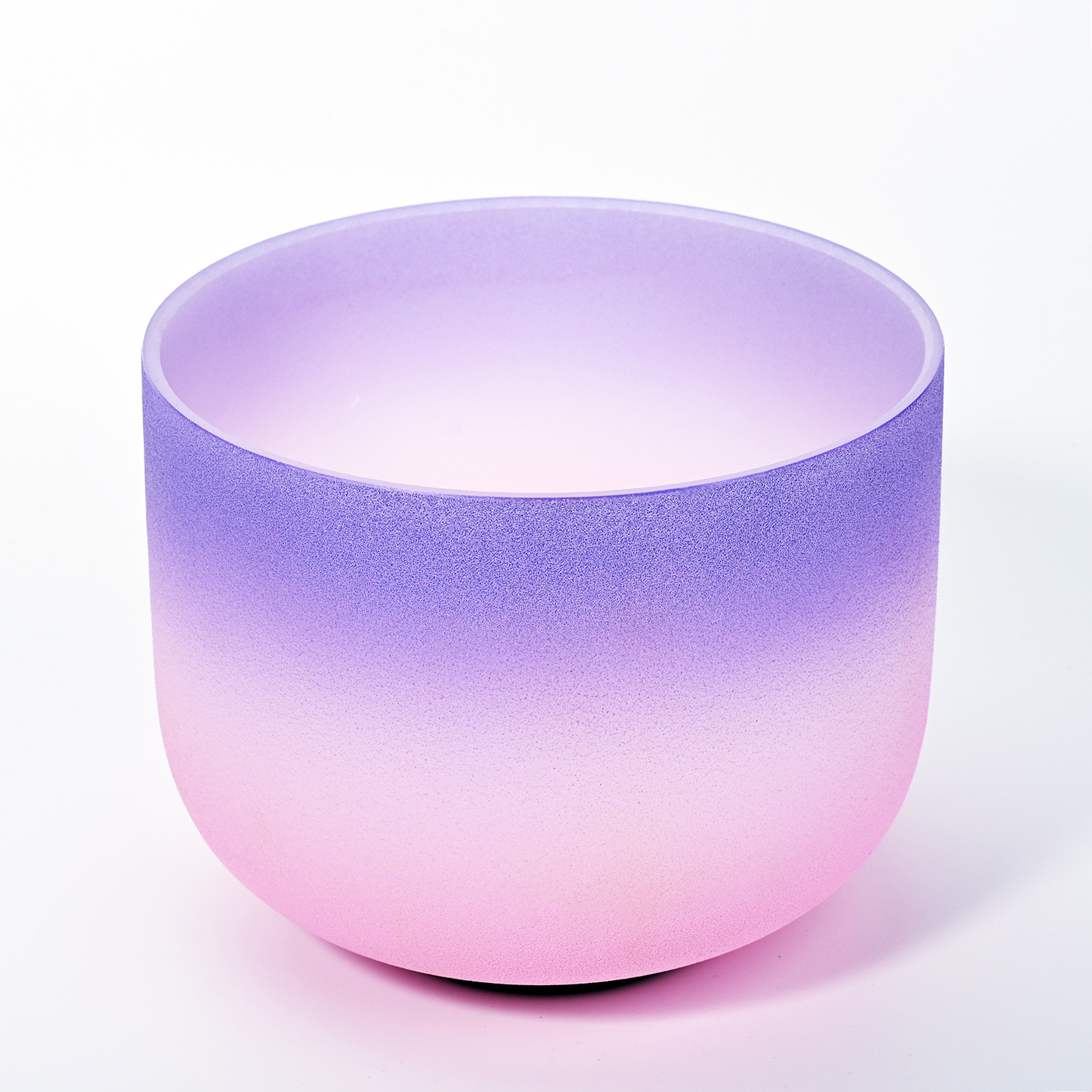 糖果色水晶钵6-14寸/彩色音乐碗/冥想声疗/石英坩埚