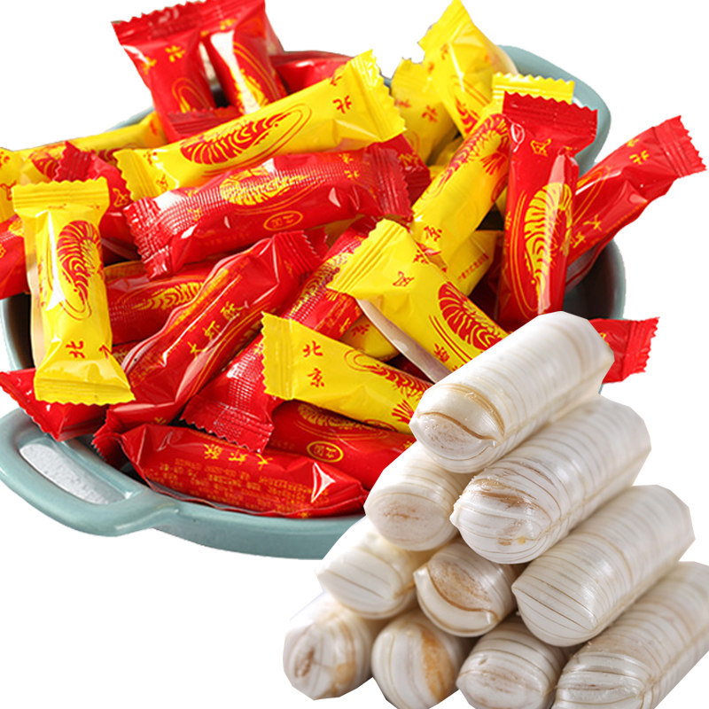 大虾酥糖老北京风味花生糖结婚庆喜糖果点心年货老式怀旧散装