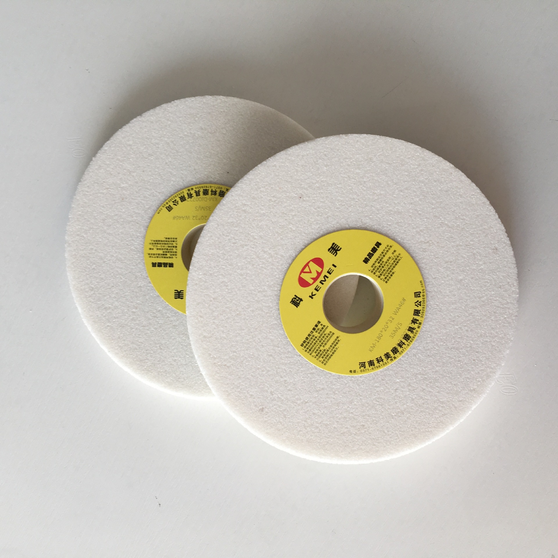 陶瓷砂轮陶瓷白刚玉砂轮片外圆磨砂轮平行砂轮端面磨砂轮