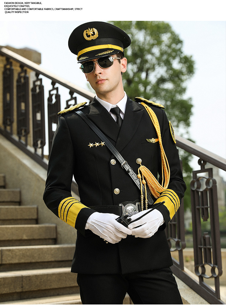 新款高档保安制服套装物业房产售楼部形象岗礼宾服制服套装工作服