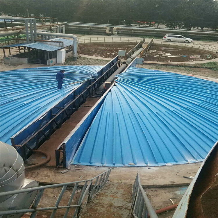 枣强吉康玻璃钢污水池盖板承揽污水处理除臭加盖工程