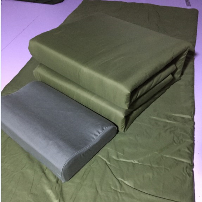 批发军被子棉被正品军绿色被子床垫新军被褥全套学生宿舍被褥套装