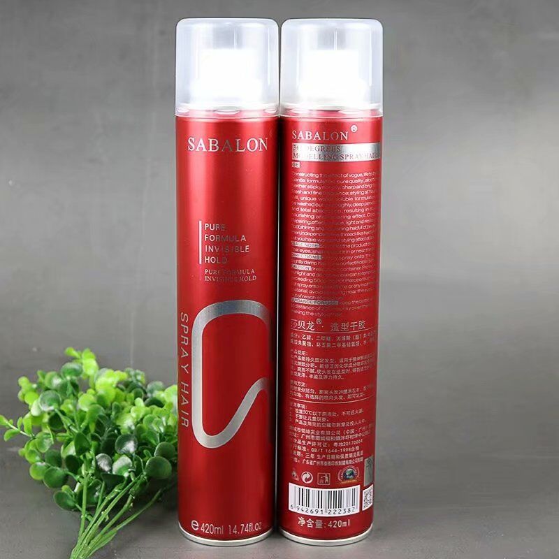 莎贝龙发胶造型干胶蓬松定性喷雾发胶420ml