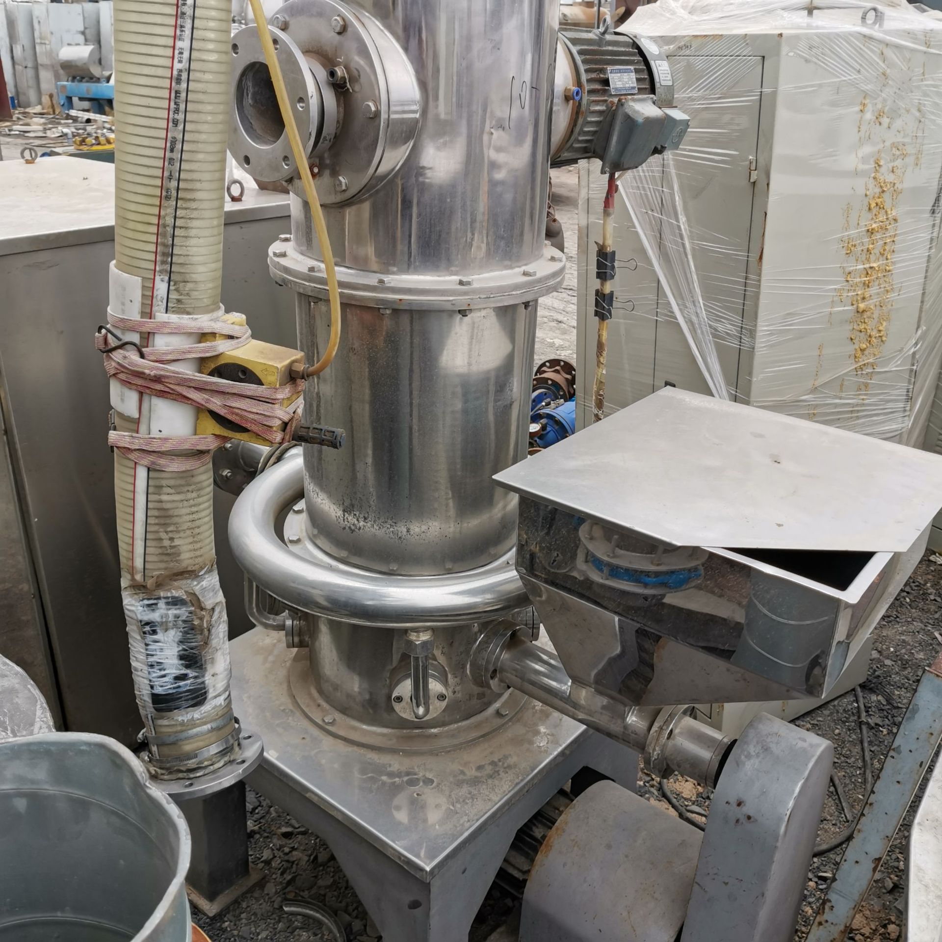 二手气流粉碎机yq300型气流粉碎机粉体机械超微粉碎