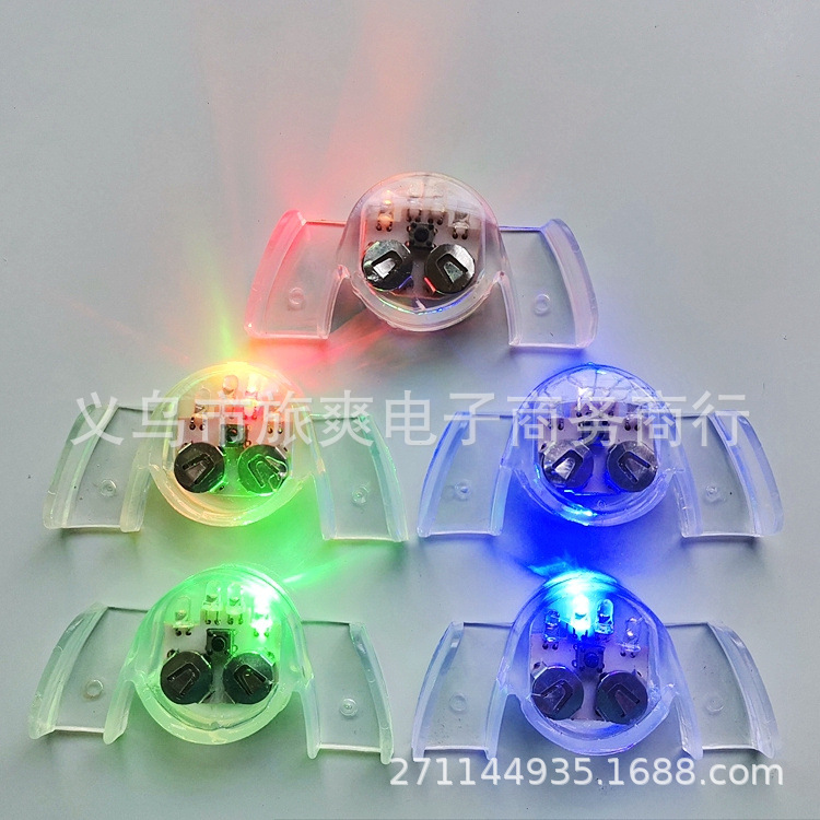Funny Tooth Light LED Luminous Tooth Socket Luminous Tooth Flash Tooth Socket Luminous Dentures Halloween Supplies