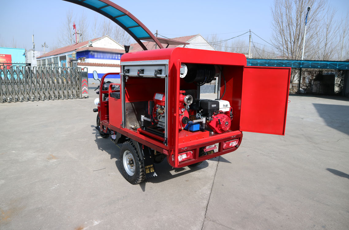 正三轮消防摩托车汽油摩托车 山东正三轮燃油摩托车质量保证