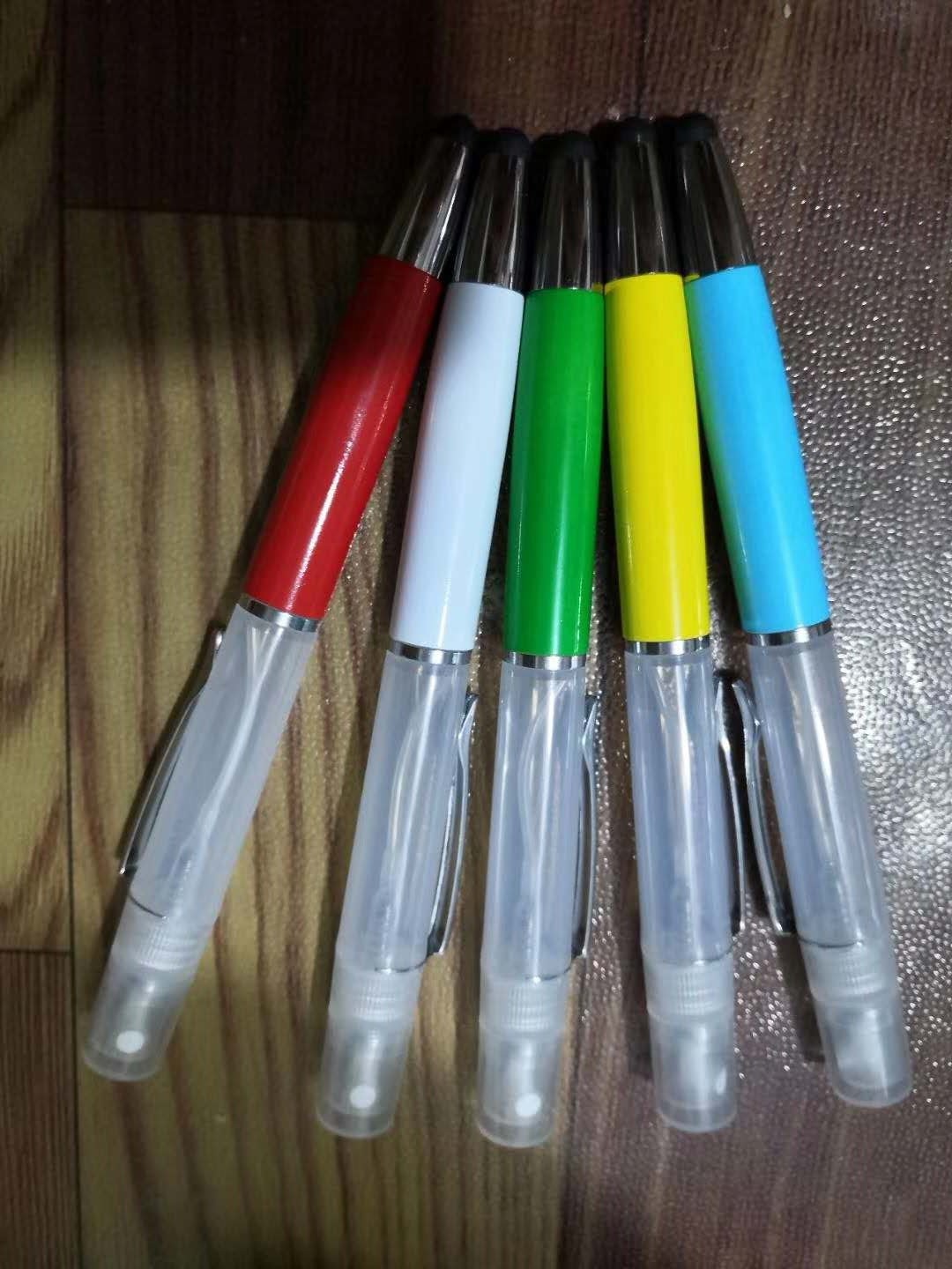 喷雾笔消毒笔喷消毒水的笔便携式消毒笔多功能书写笔多功能广告笔