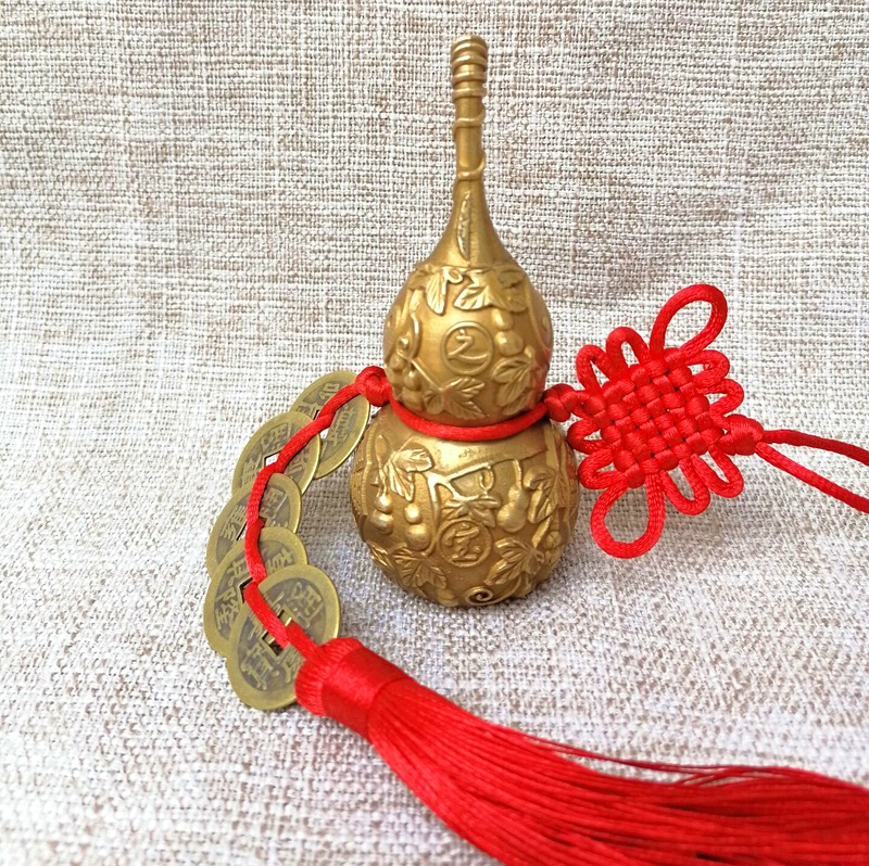 铜挂件铜葫芦铜五帝钱铜葫芦铜钱葫芦铜工艺品挂件不含税