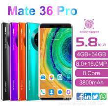 wish跨境手机 Mate36 5.0/5.8 4+64 安卓系统 虾皮现货手机批发