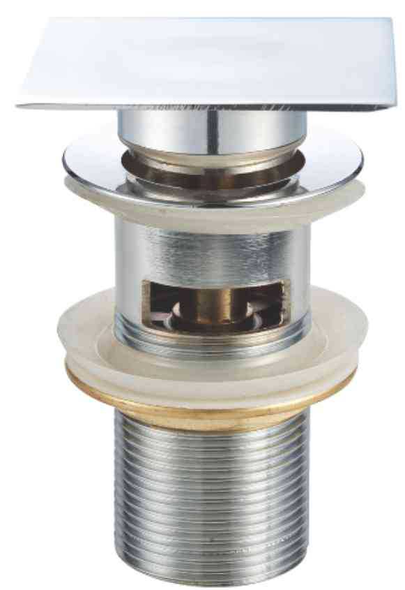 全铜浴缸下水器弹跳芯脚踩式浴缸排水器淋浴房木桶浴盆排水管