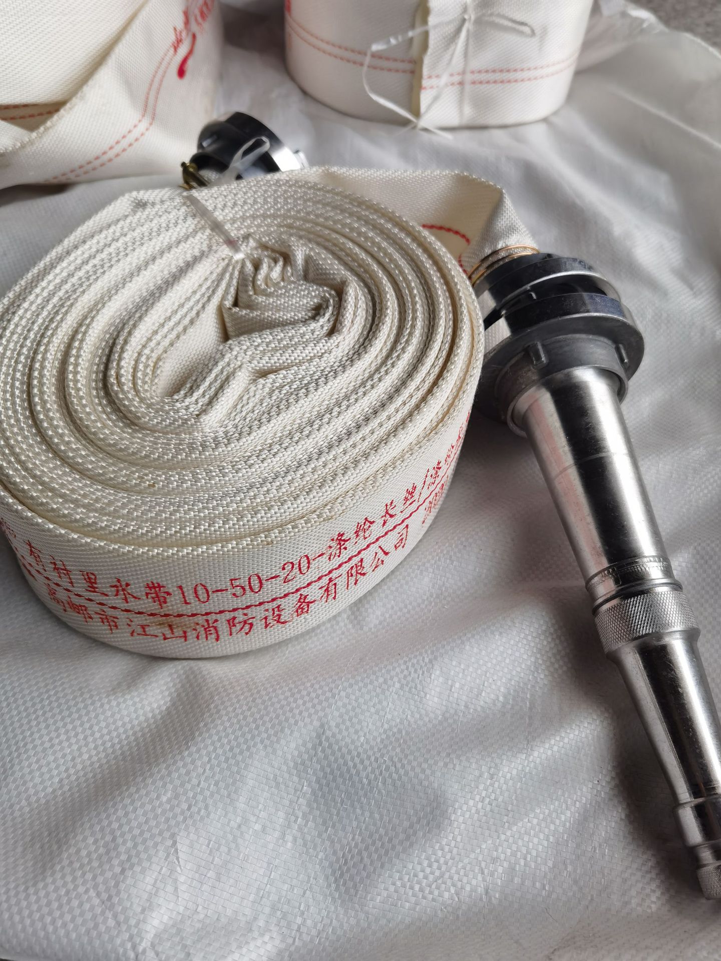 山河消防水带2寸口径50消防水带水管8型10型橡塑水带水管消防器材