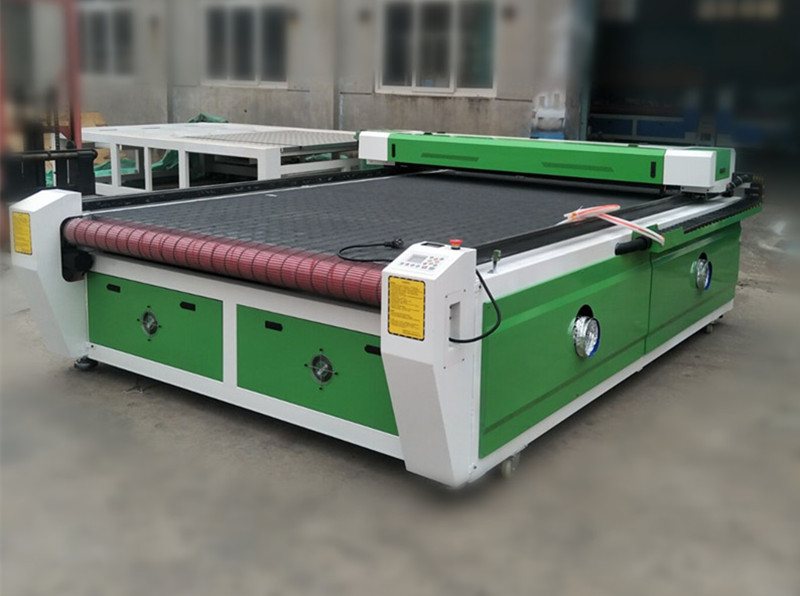 激光热切裁布机 激光刀裁剪布料切割机婚纱布料 激光切割机裁布