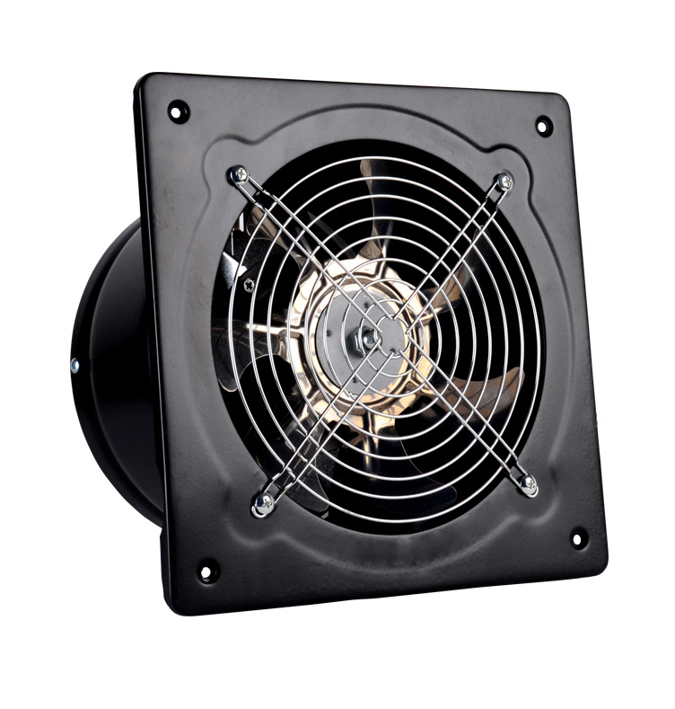 美规 高速风机排风扇厨房排气扇油烟机工业抽风机8寸 200mm