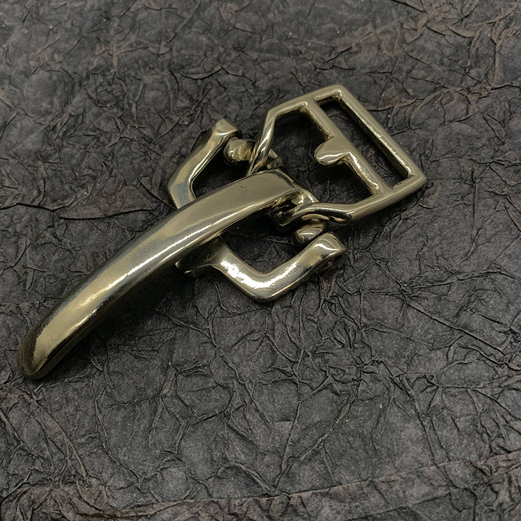 纯铜利特尔顿迷你骑兵扣littleton创意腰带箱包配件女士皮带扣头