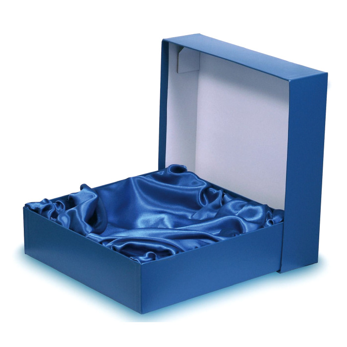 蓝色天地盖纸质高档丝巾包装礼品盒服装帽子鞋子包装盒彩盒定制