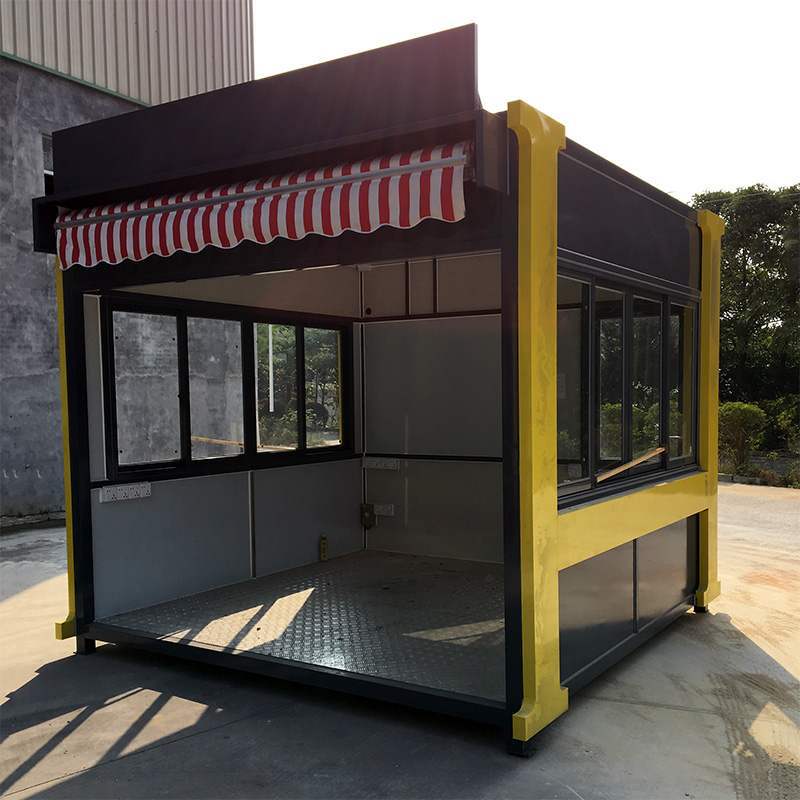 户外移动售货亭奶茶亭小吃亭景区广场小区地摊售货亭厂家定制