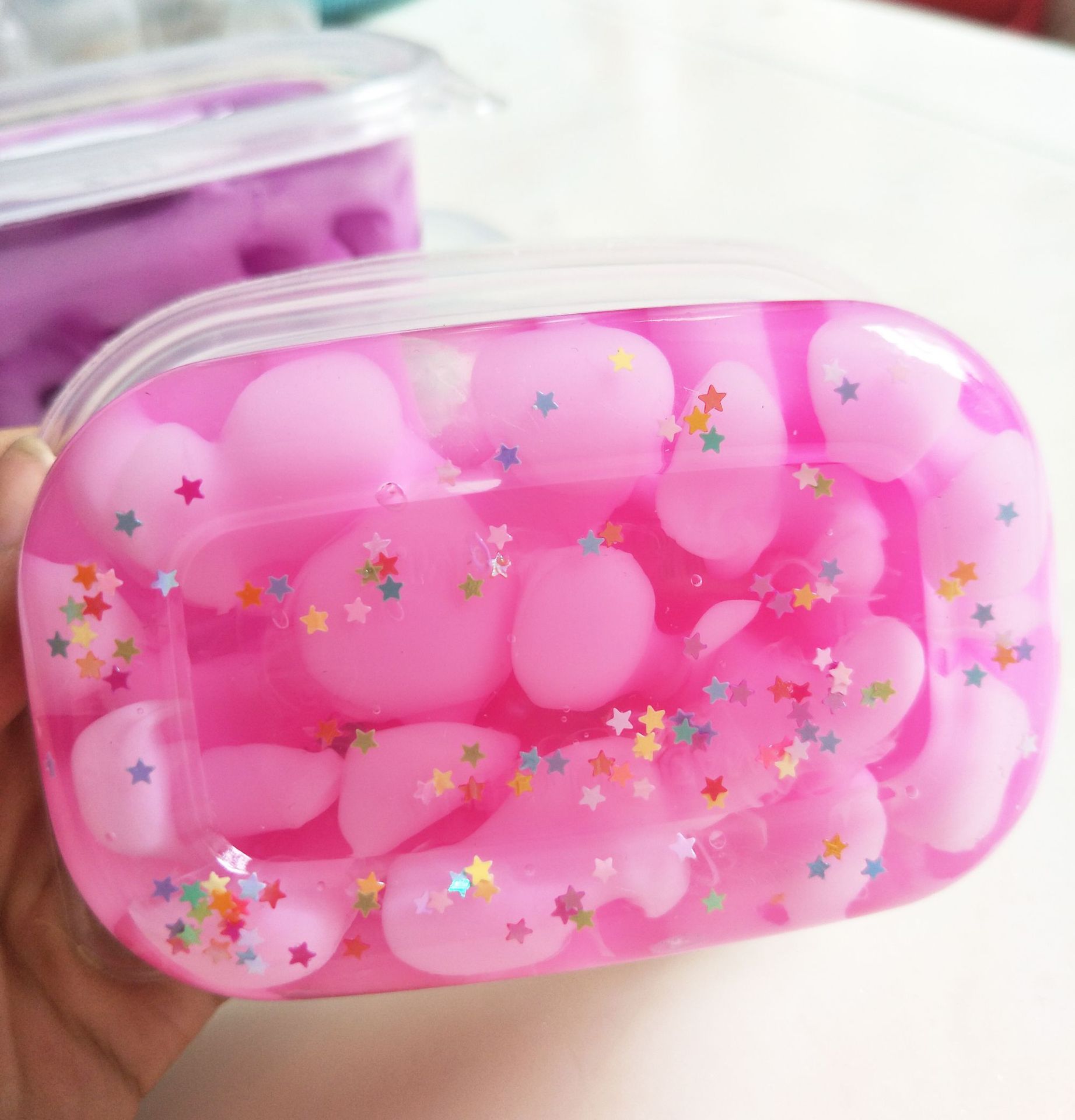 网红m起泡胶280ml起泡胶越玩越大水晶泥史莱姆slime