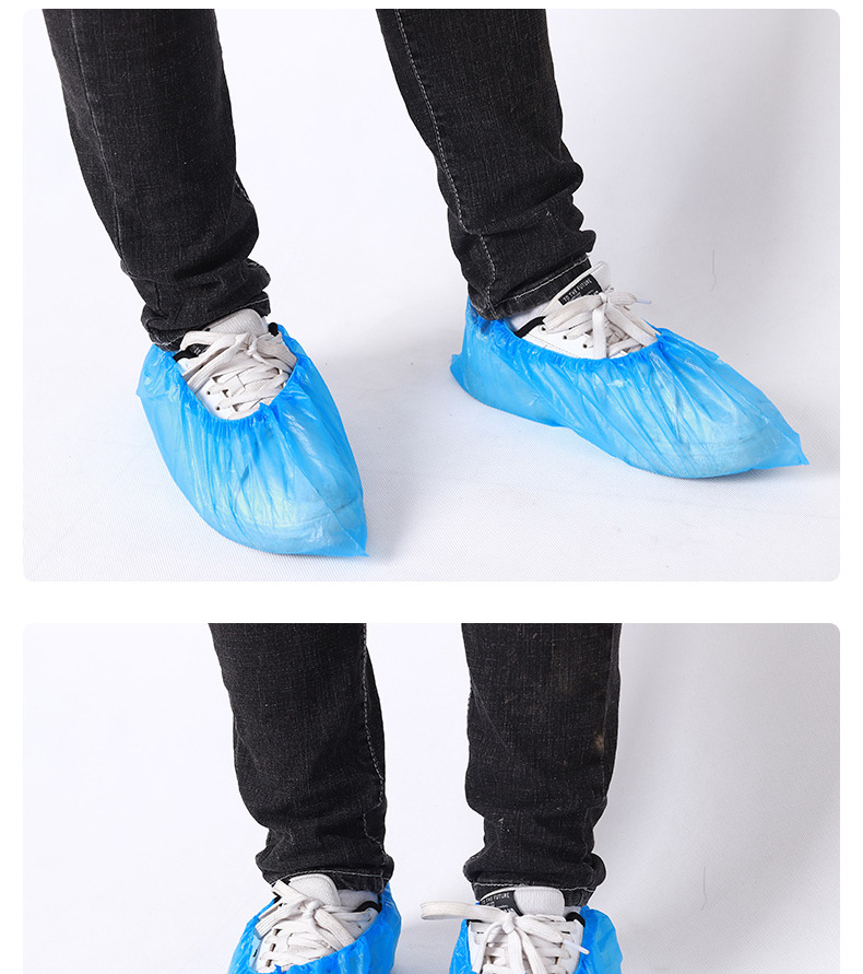 雨鞋套一次性塑料防水鞋套cpe鞋套一次性鞋套加厚防雨鞋套