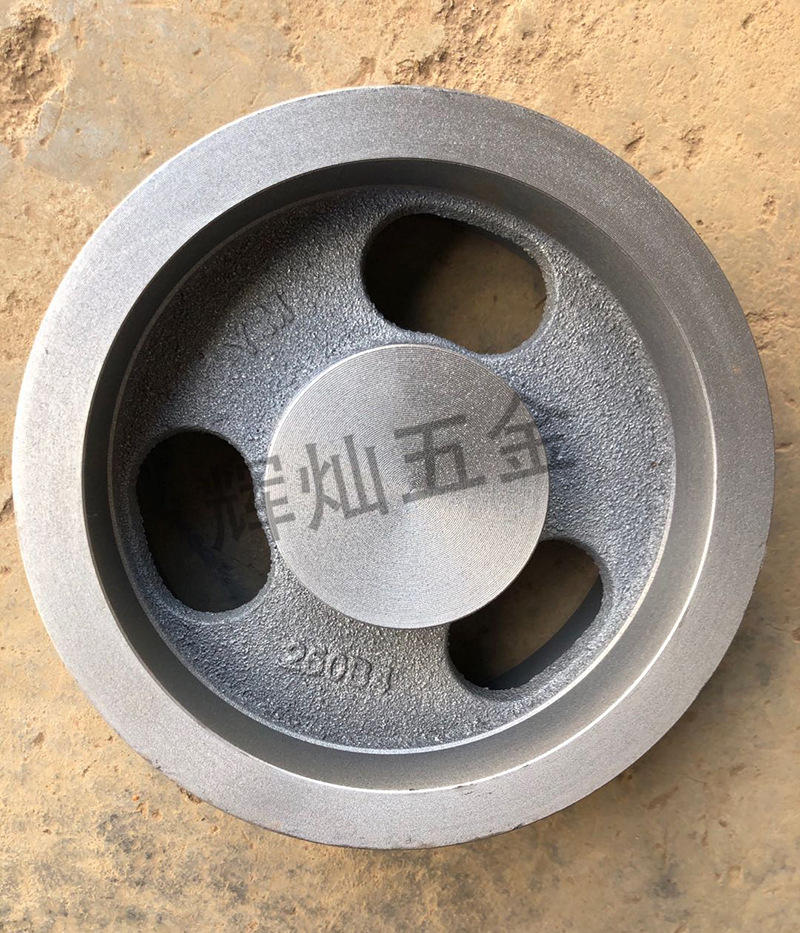 厂家加工实心加头皮带轮 机床转动附件国标带轮 多种型号规格定制