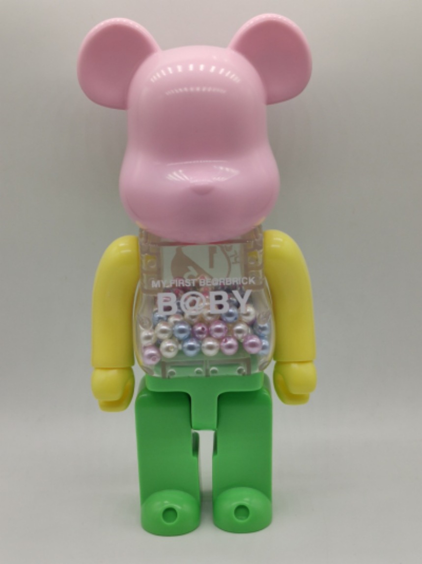 400% 布里克小熊 千秋积木熊 bb熊 马卡龙 潮玩公仔摆件批发