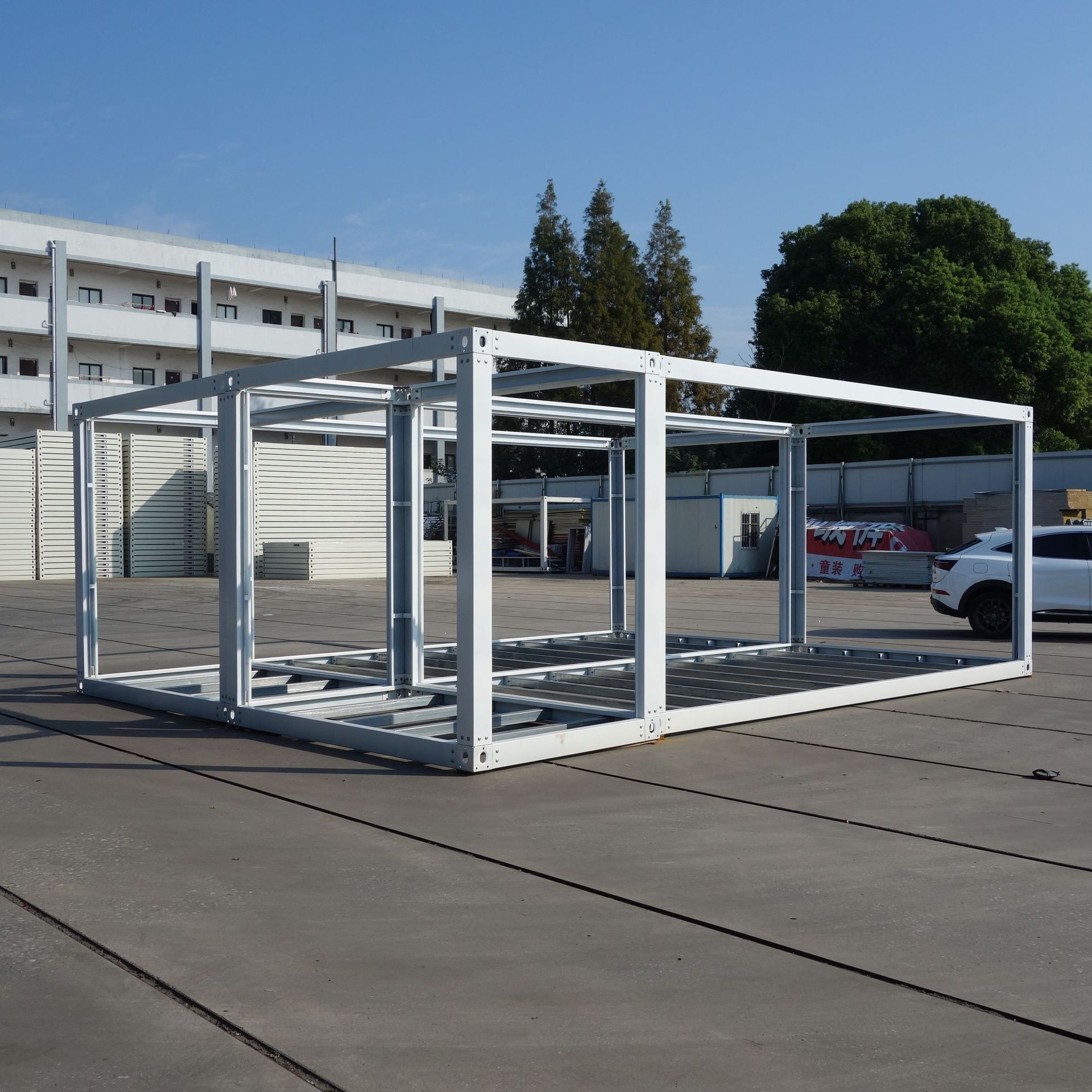 厂家热销推荐轻钢楼房50/75/100彩钢板活动房雅致平房钢结构