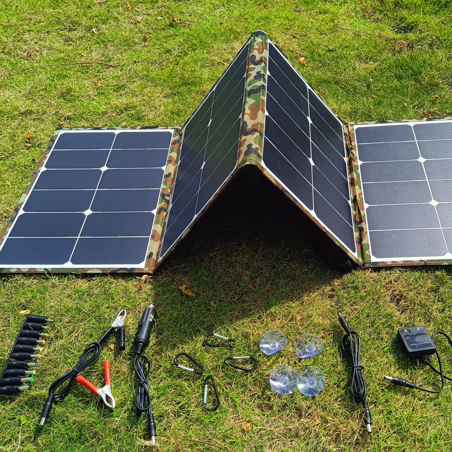 太阳能板80w太阳能折叠板户外电源太阳能充电宝光伏发电板太阳能