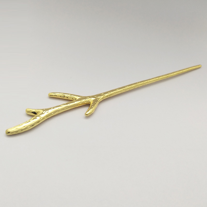 创意金色鹿角搅拌棒 日式咖啡调酒棒 卡通鸡尾酒奶茶调酒器定制