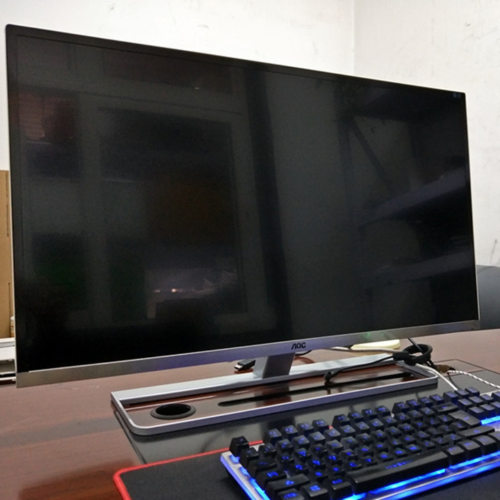 适用于aoc32寸液晶2k电脑显示器高清大屏幕三星27lg24网吧监控电