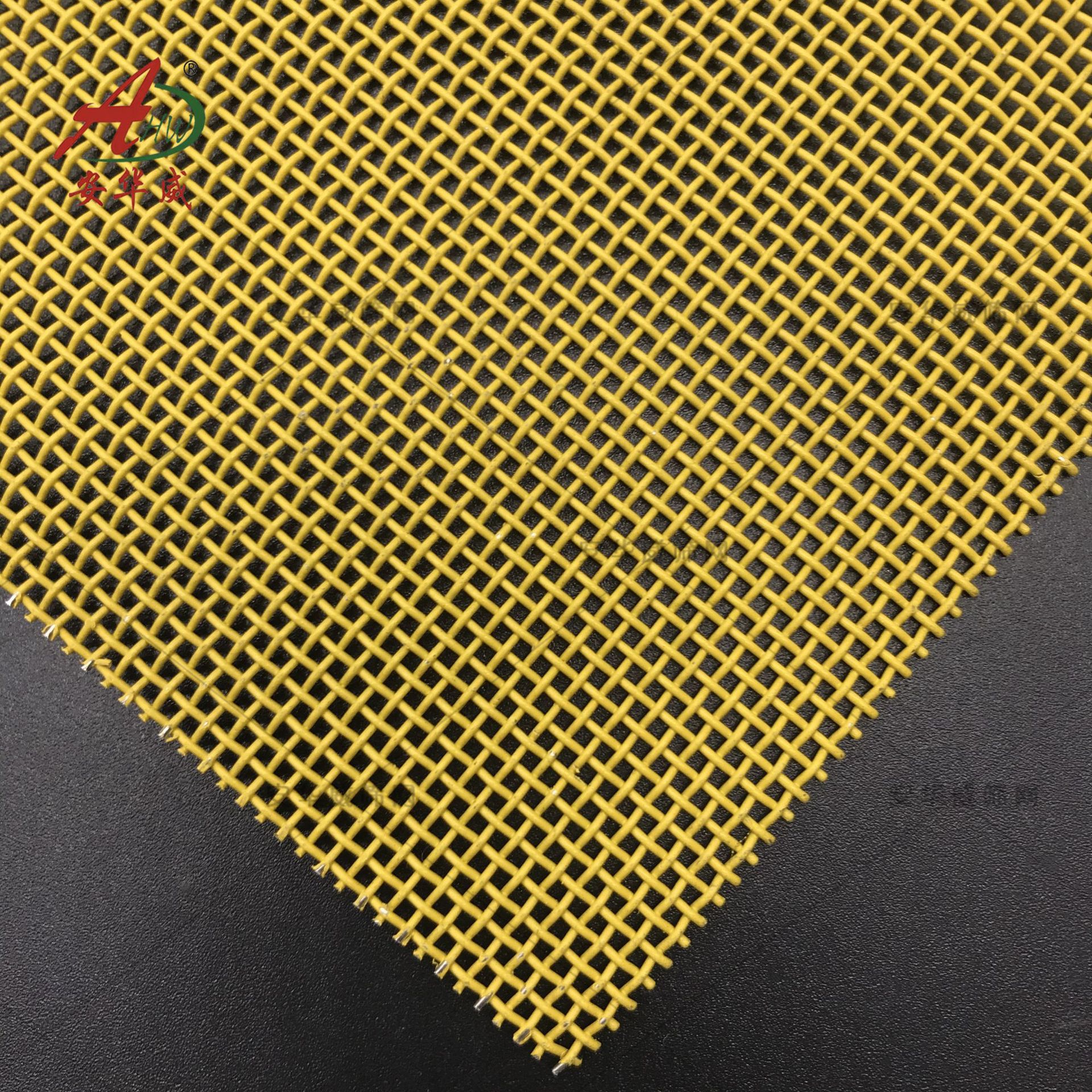 厂家黄色不锈钢金刚网铝合金门窗窗纱平纹编织纱网