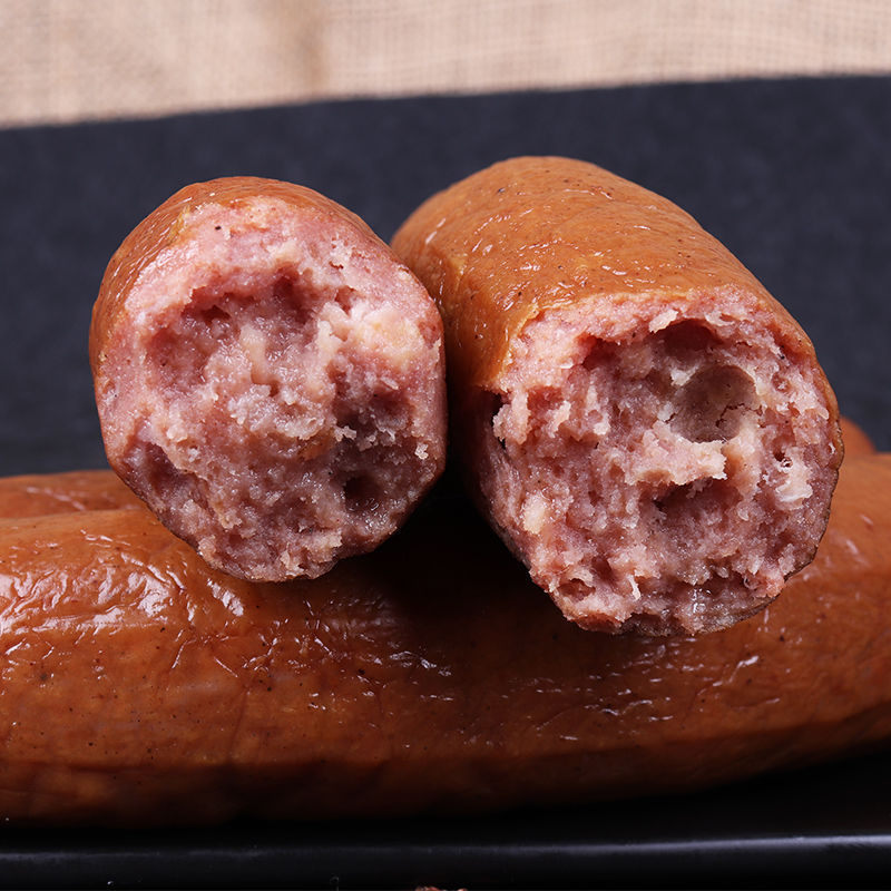 东北特产哈尔滨风味红肠即食猪肉肠蒜香肠火腿香薰熟食下酒菜凉菜