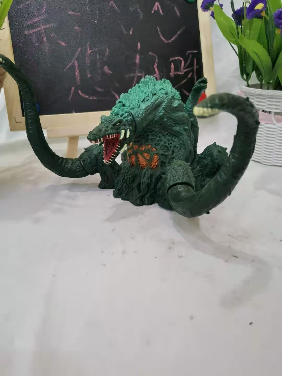 跨境碧奥兰蒂怪兽软胶哥斯拉贝利亚玛伽大蛇佐格赛刚奇美拉玩具