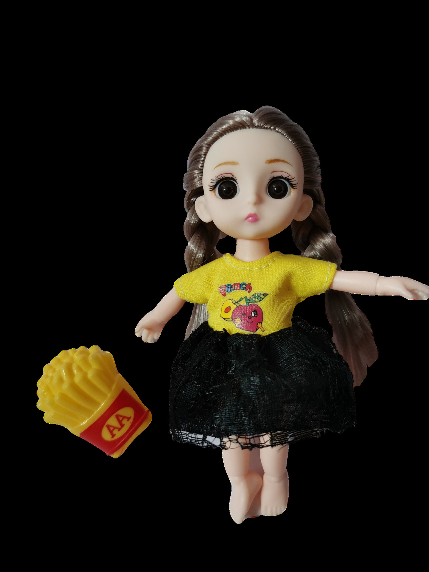 叮小马16厘米公主娃娃13关节6寸摆地摊过家家女孩高档玩具