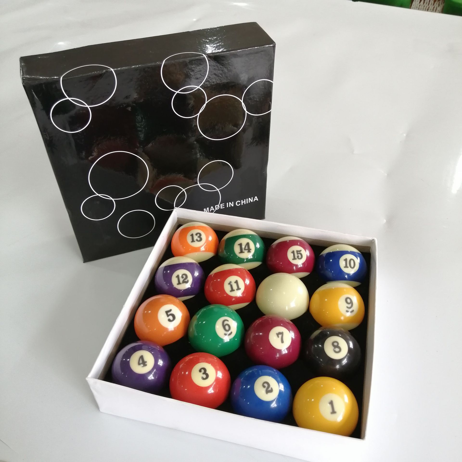 比利时银奖球金奖球 美式黑八球子 水晶球台湾球