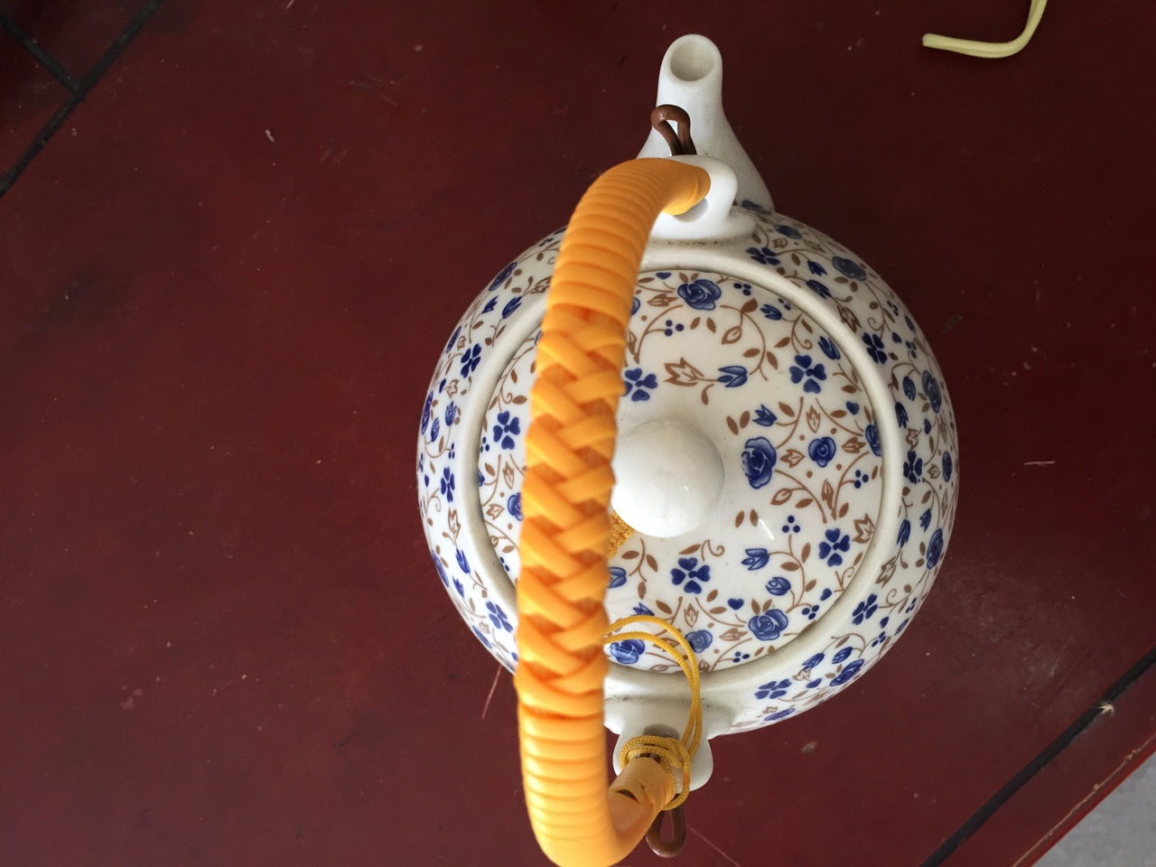 提梁壶手把茶壶手把茶壶把手茶壶编织手提编织手柄竹把手