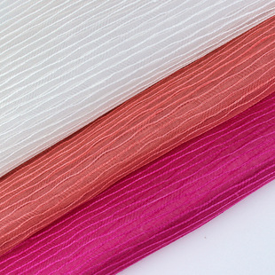 现货供应真丝硬挺面料114门副姆米丝麻真丝绡衬衫婚纱类面料