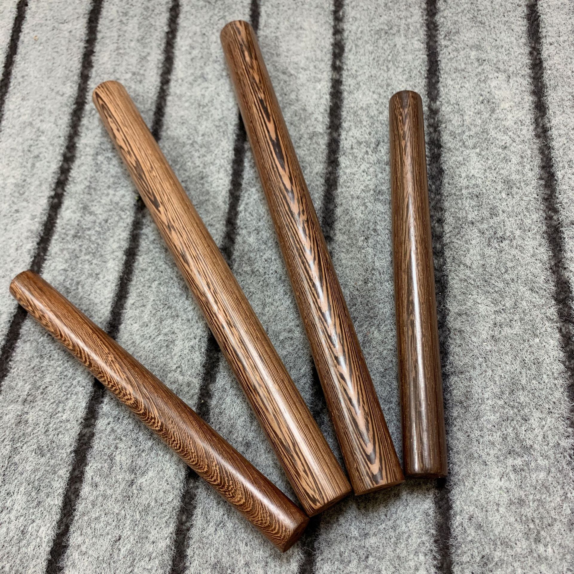 鸡翅木擀面杖黑檀擀面杖白皮面杖 饺子皮擀面杖压面杖工艺品批发