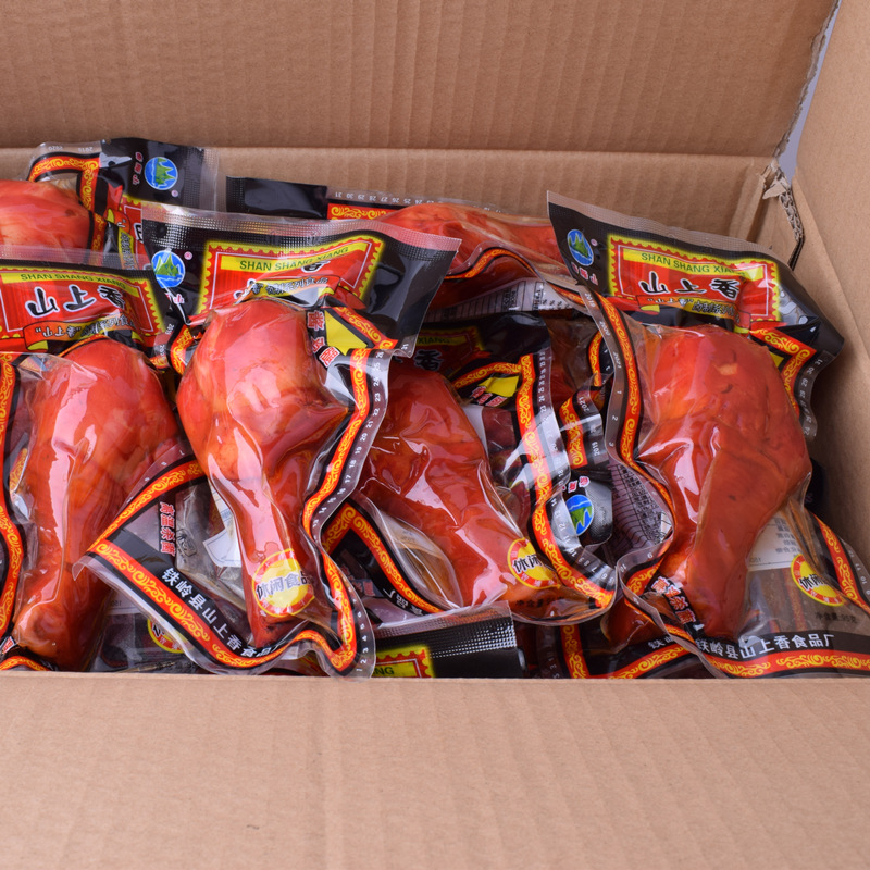 乡巴佬风味鸡腿90克酱卤味休闲食品鸡肉零食小吃不辣包邮