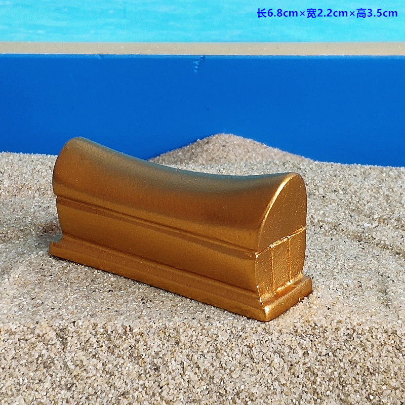 金棺材棺木棺椁沙具财富模型祭祀用品聚集能量魔法道具厂家直销
