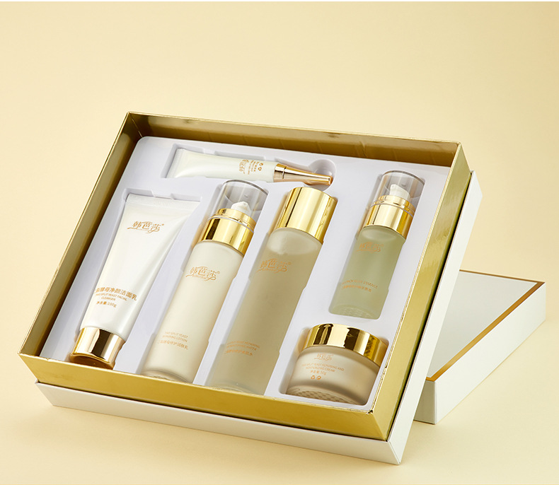 韩芭莎二裂酵母护肤套装 提拉紧致初抗老提亮修复肌肤护肤品套盒