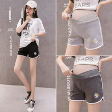 特价9147#19孕妇短裤夏宽松棉麻孕妇裤子托腹裤打底裤孕妇装夏装069