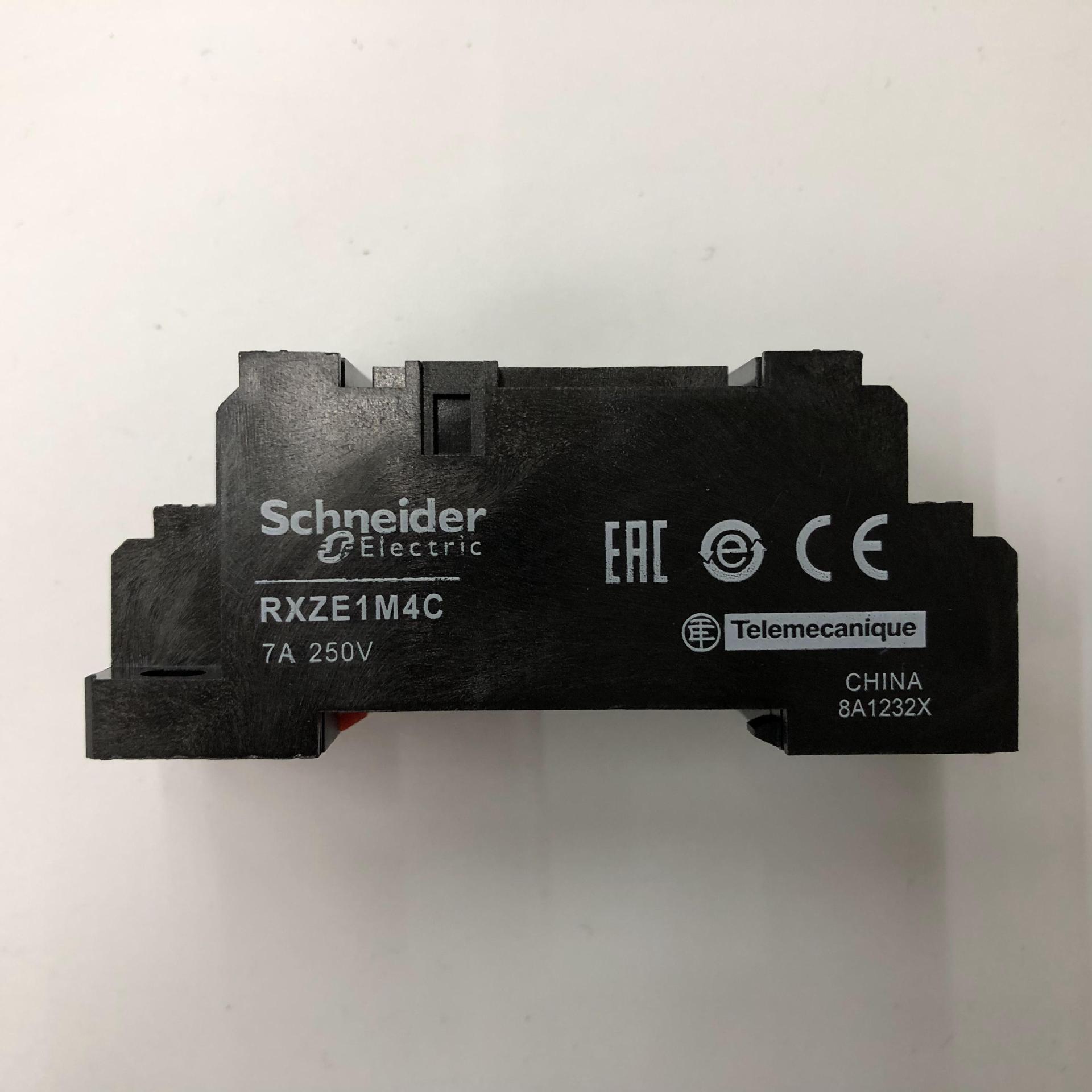 原装正品rxze1m4c施耐德插拔式中间继电器底座