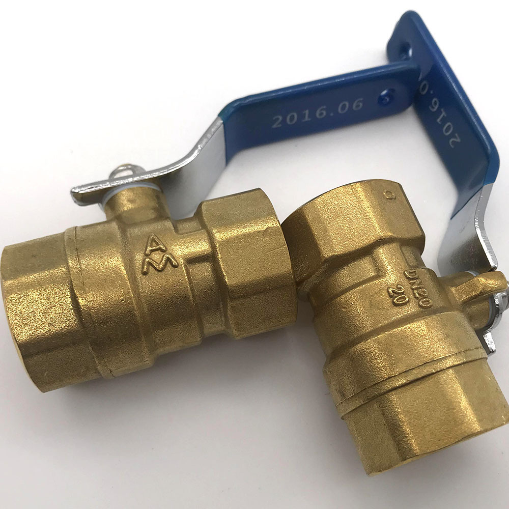 厂家直销埃美柯正品黄铜球阀黄铜螺纹球阀dn15 20 25 40 50