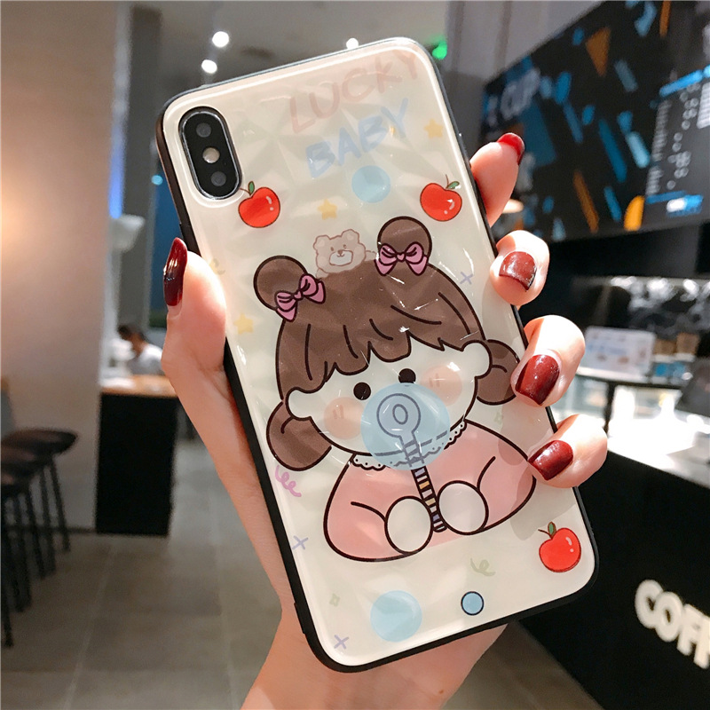 可爱女孩吹泡泡华为荣耀30手机壳x10套mate20女nova6pro/7畅享p30