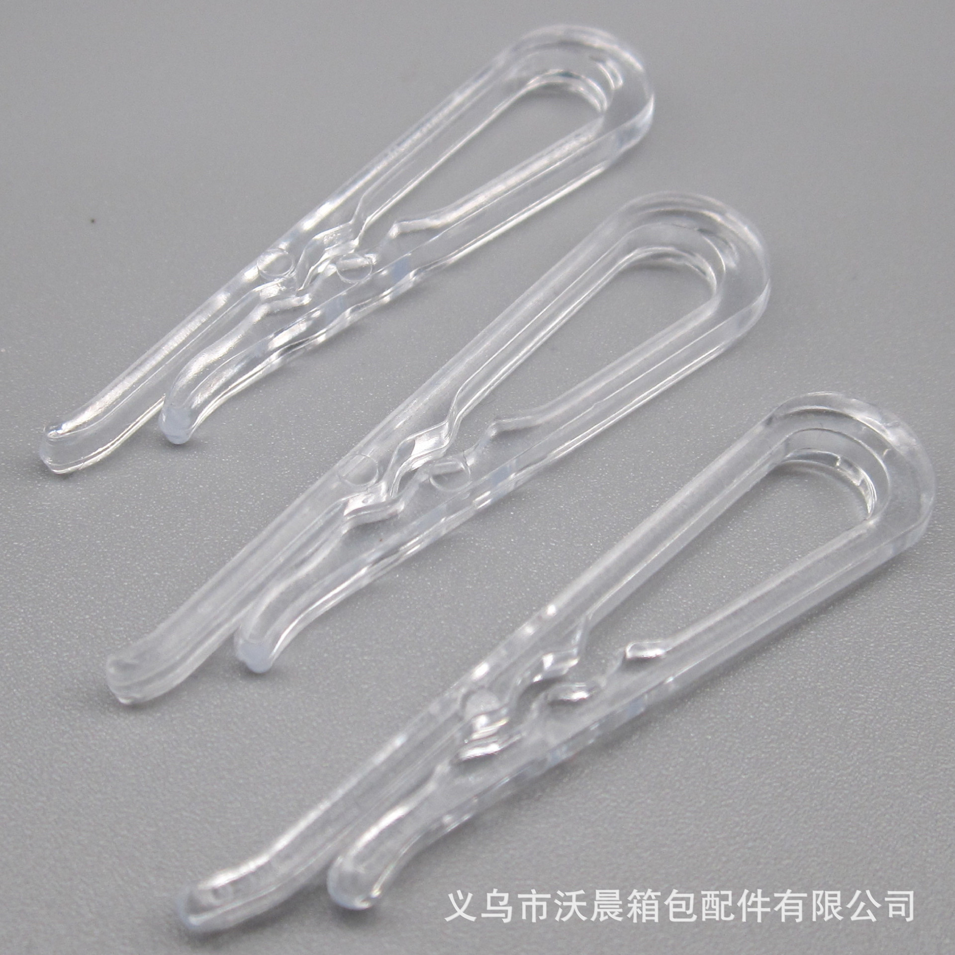 Factory Direct Sales Transparent Shirt Clip Collar Clip 5cm White Shirt Clip Large Quantity Can Be Discounted