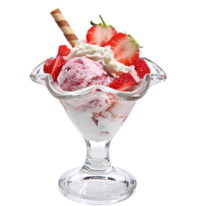 冰淇淋杯亚克力水果汁杯奶茶杯甜品杯创意冰激凌碗奶昔冷饮雪糕杯