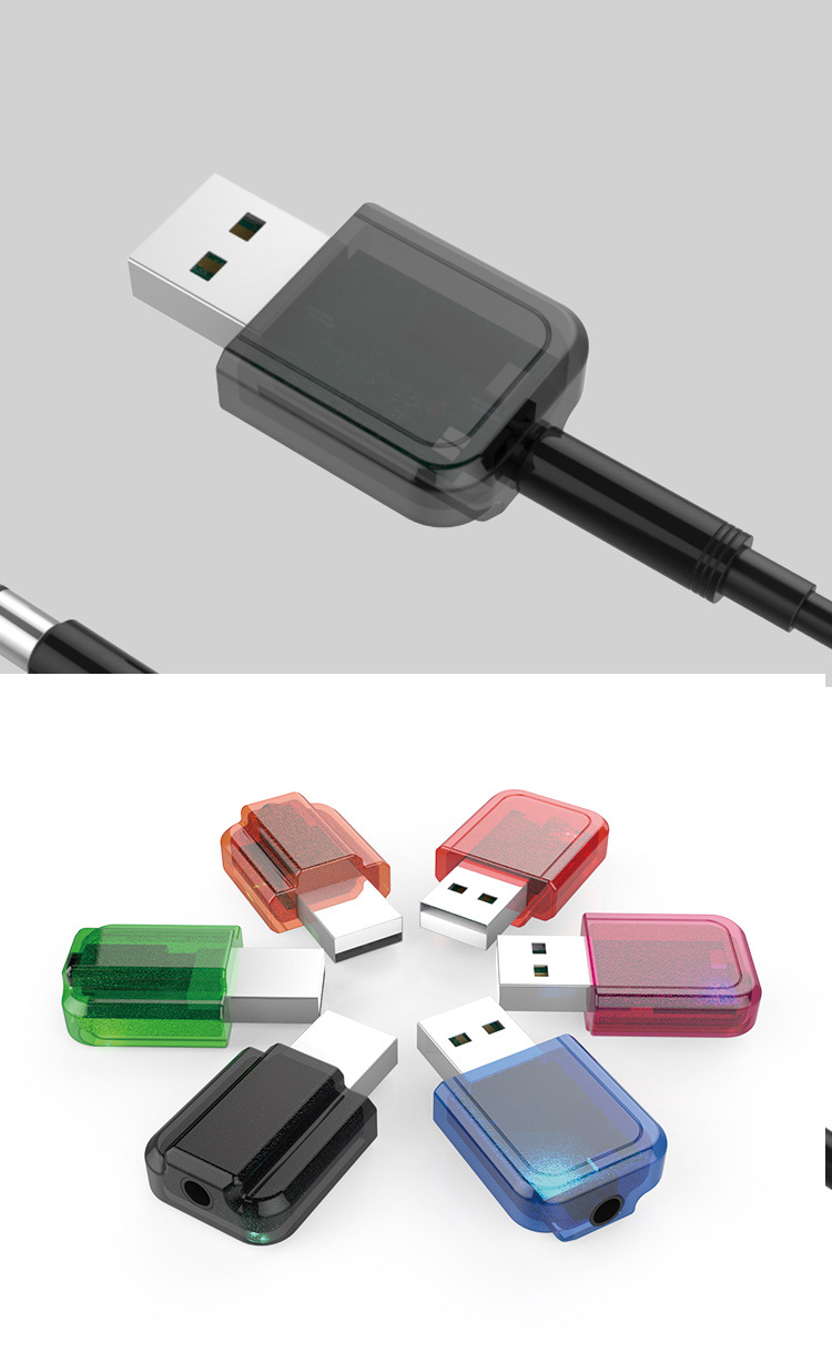 usb蓝牙音频接收发射器二合一3.5无线传输适配器厂家直销