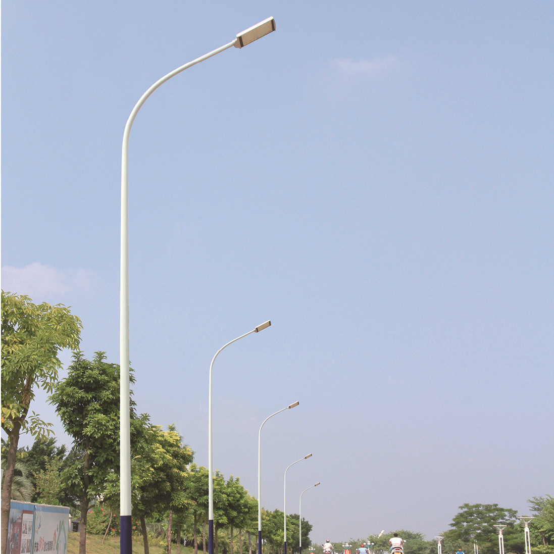 led太阳能路灯新农村改造一体化路灯市电互补6米路灯扬州厂家
